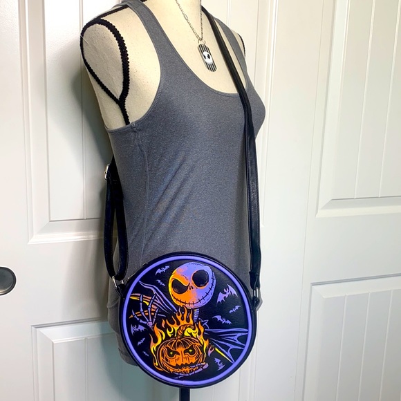 NEW Disney The nightmare before Christmas JACK skellington Crossbody bag - Picture 14 of 16